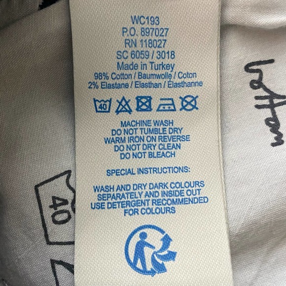 Boden The Wellington Straight Leg Jeans Blue Size 2 - Picture 9 of 12